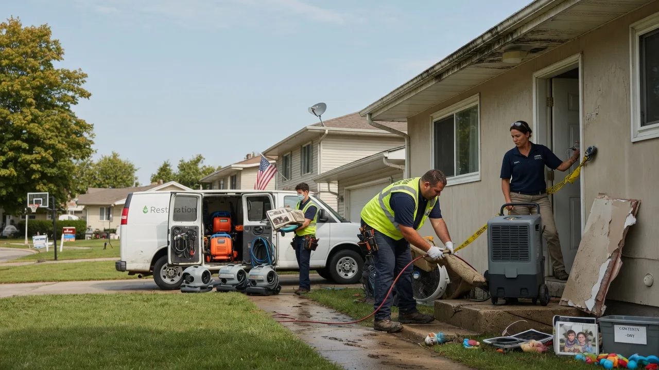 Water Damage Restoration in Clintonville, PA near me